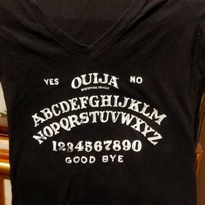 Black Ouija T-Shirt Women's M